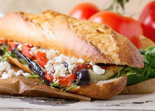 Légumes grillés feta